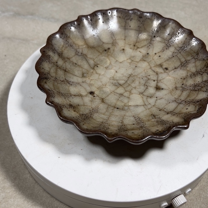 摆件陶瓷**缘官宝洗纯手工制作