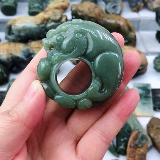 未镶嵌和田玉把件༺****༻