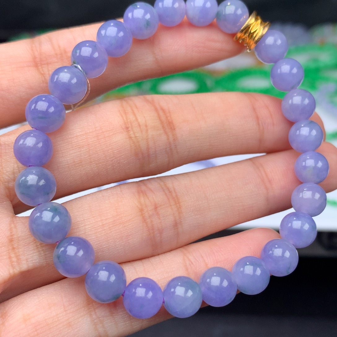 翡翠手链未镶嵌卡