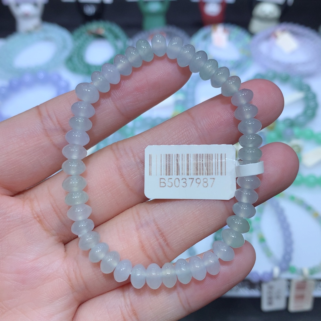 翡翠未镶嵌手串天然