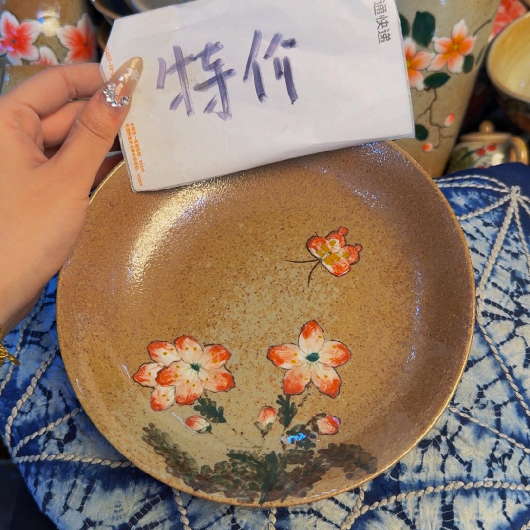 瓷片景德镇陶瓷手工手绘