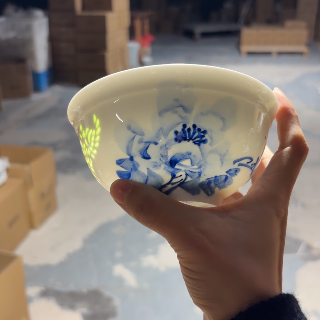 玉瓷景德镇陶瓷两只好的