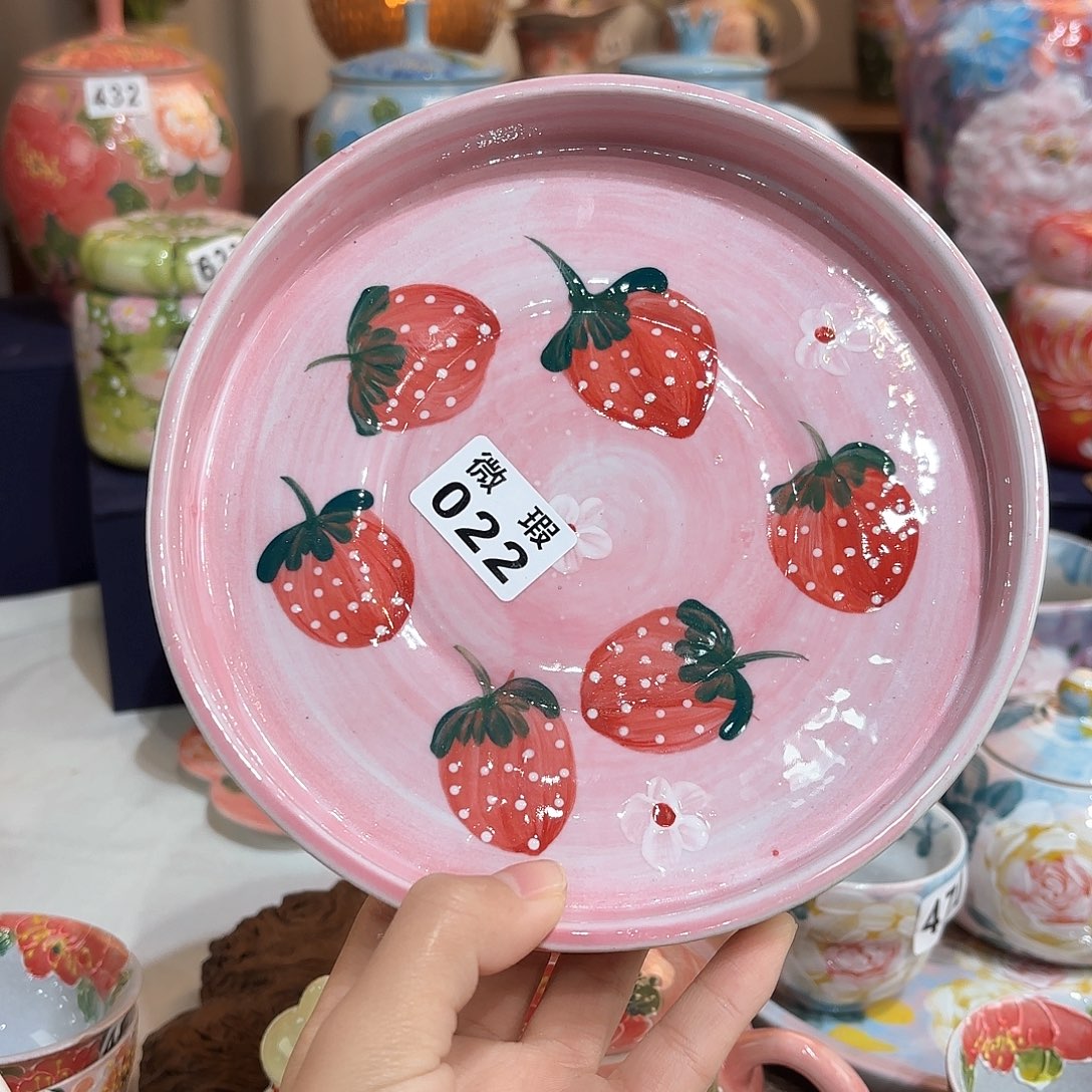 景德镇手绘高温釉下彩陶瓷茶具