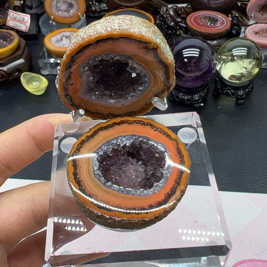 玛瑙/玉髓未镶嵌摆件