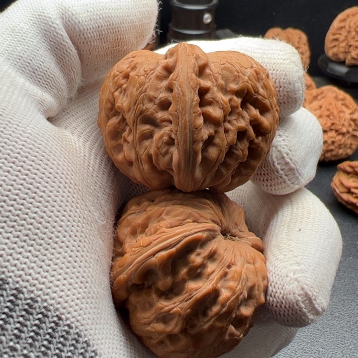 文玩核桃把件41全品元宝