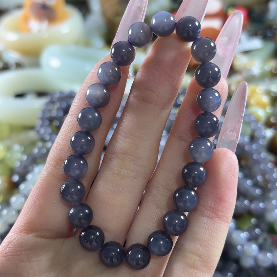 和田玉未镶嵌手链464