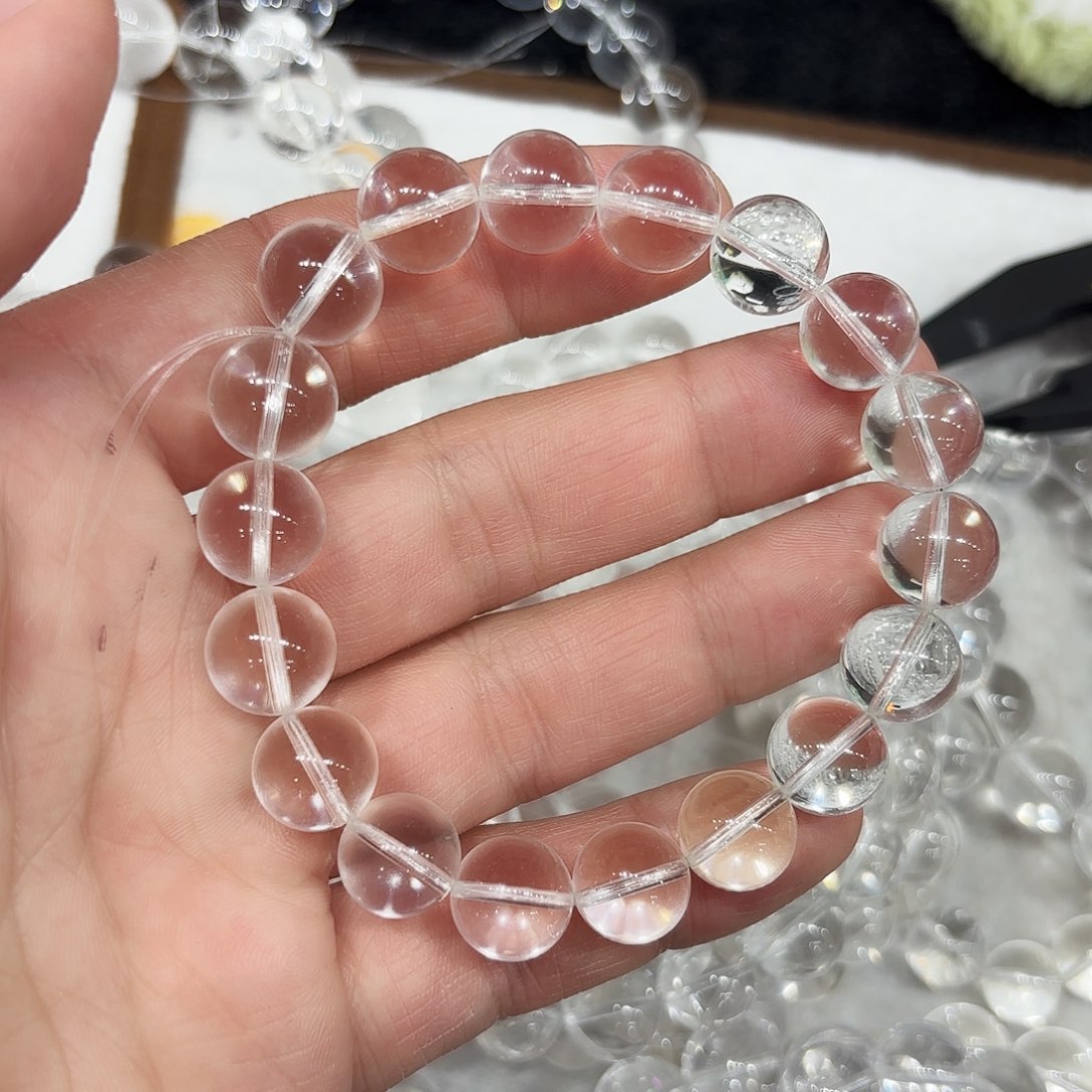 水晶手链未镶嵌努****^水晶