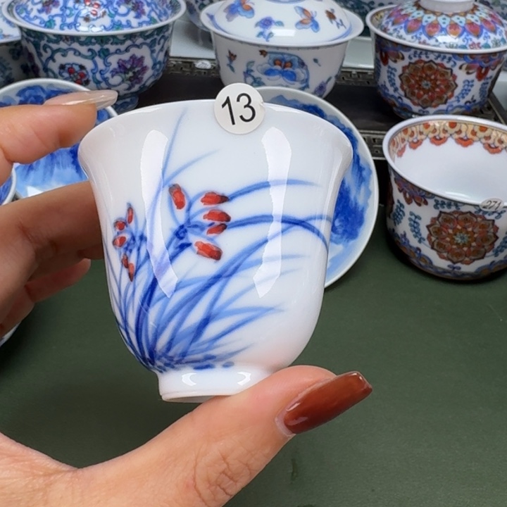 沙沙手工手绘茶具13