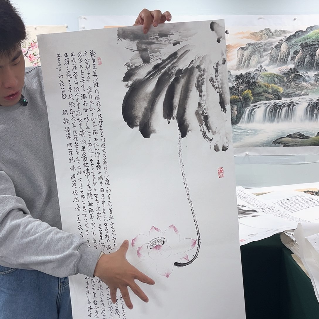 国画宣纸国画纯手绘作品