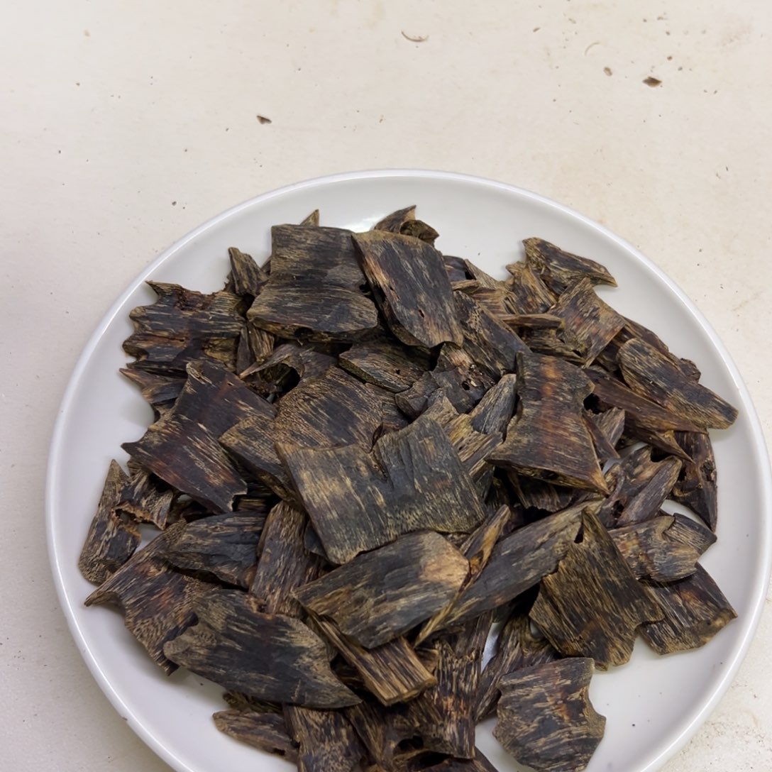 沉香沉香碎屑虎斑紫棋吐油料50克