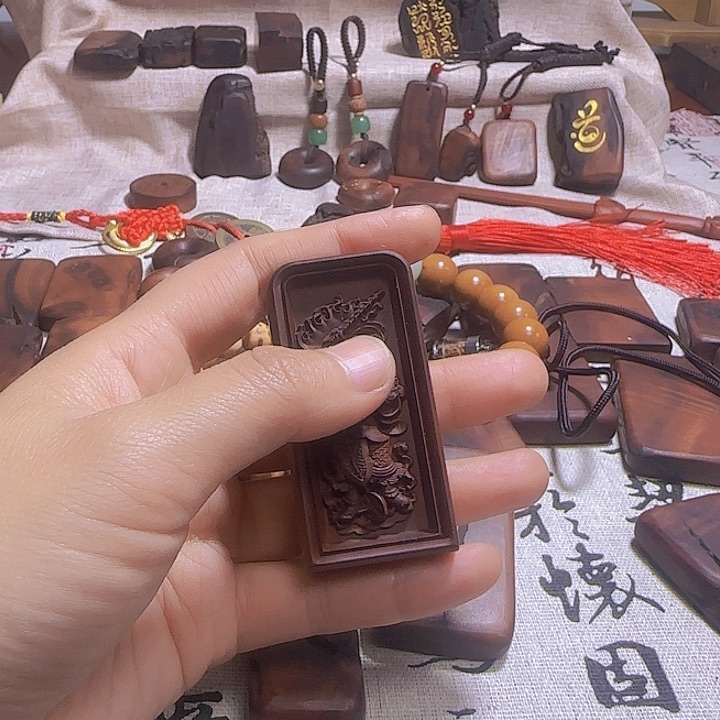 枣木雷枣灵官五雷号令牌