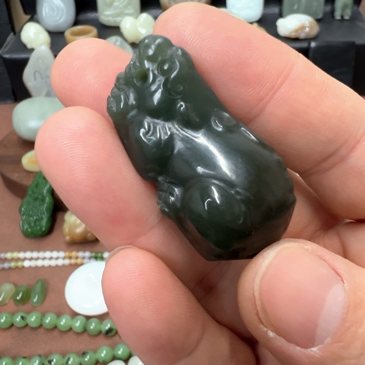 吊坠(不含链)未镶嵌和田玉