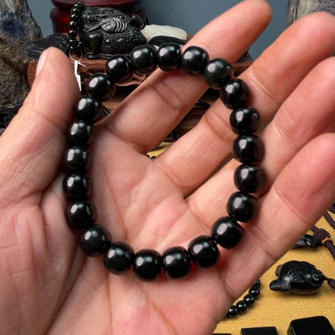 和田玉手链未镶嵌