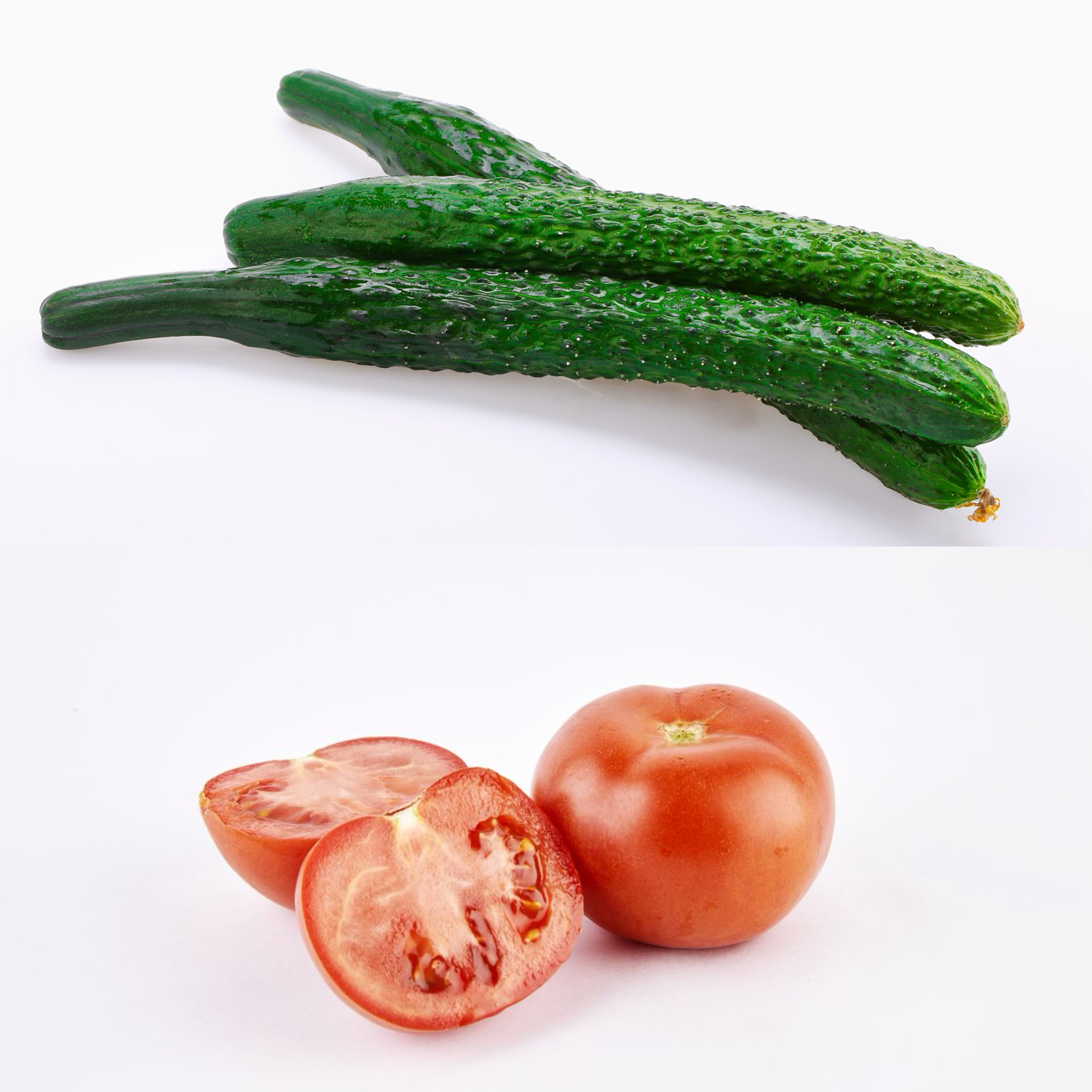 【浩然家庭农场】3斤黄瓜+2斤老味西红柿