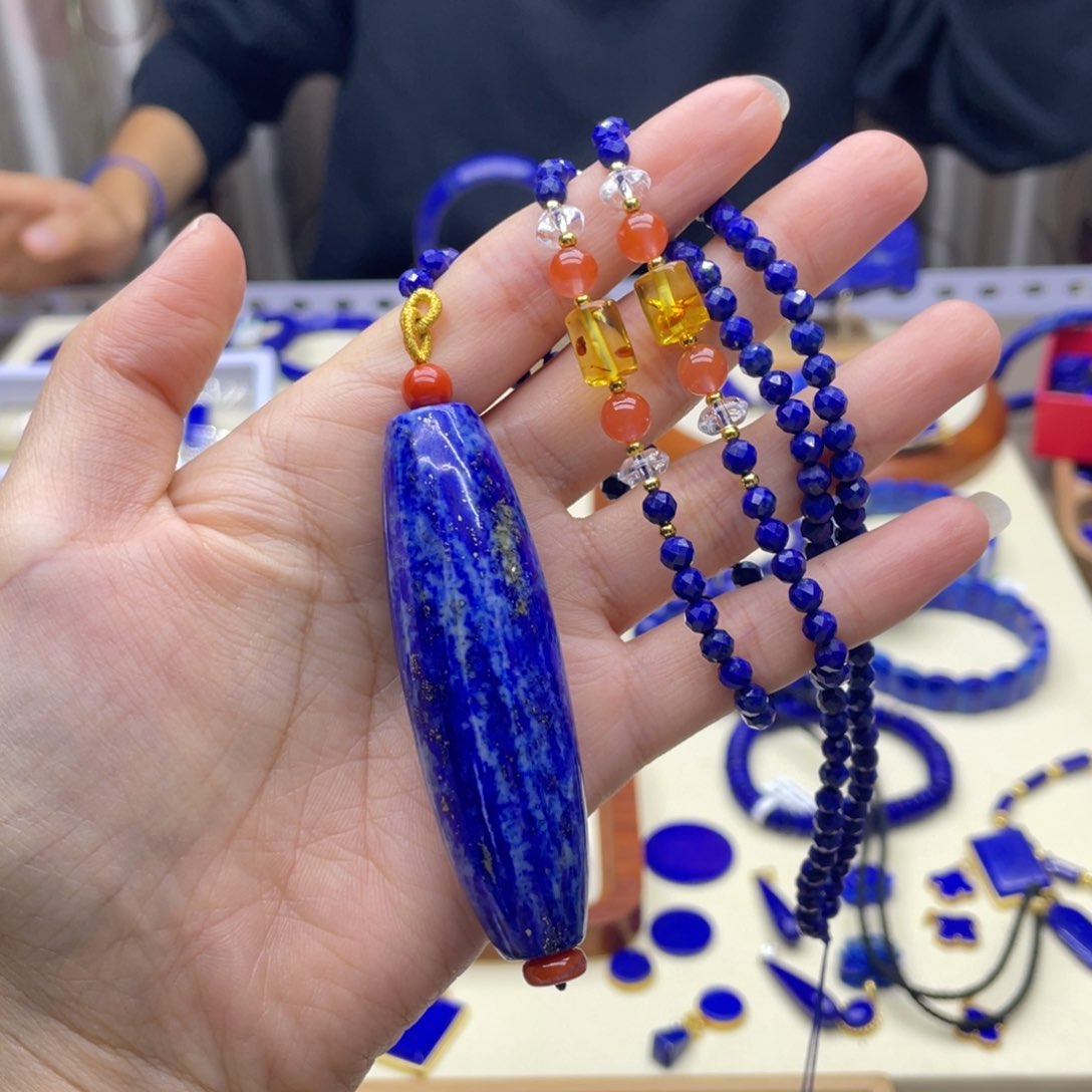 未镶嵌青金石毛衣链