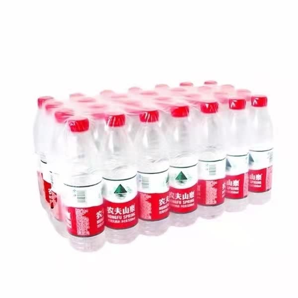 农夫山泉饮用天然水550ml*24瓶 白膜装 一箱24瓶 天然水 家庭囤货必备