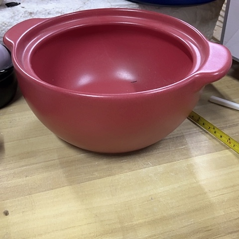 微瑕，明火，口径22高度10无盖，2L