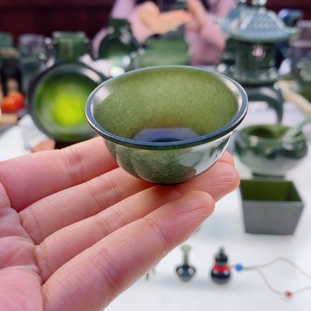 和田玉（青玉）摆件未镶嵌