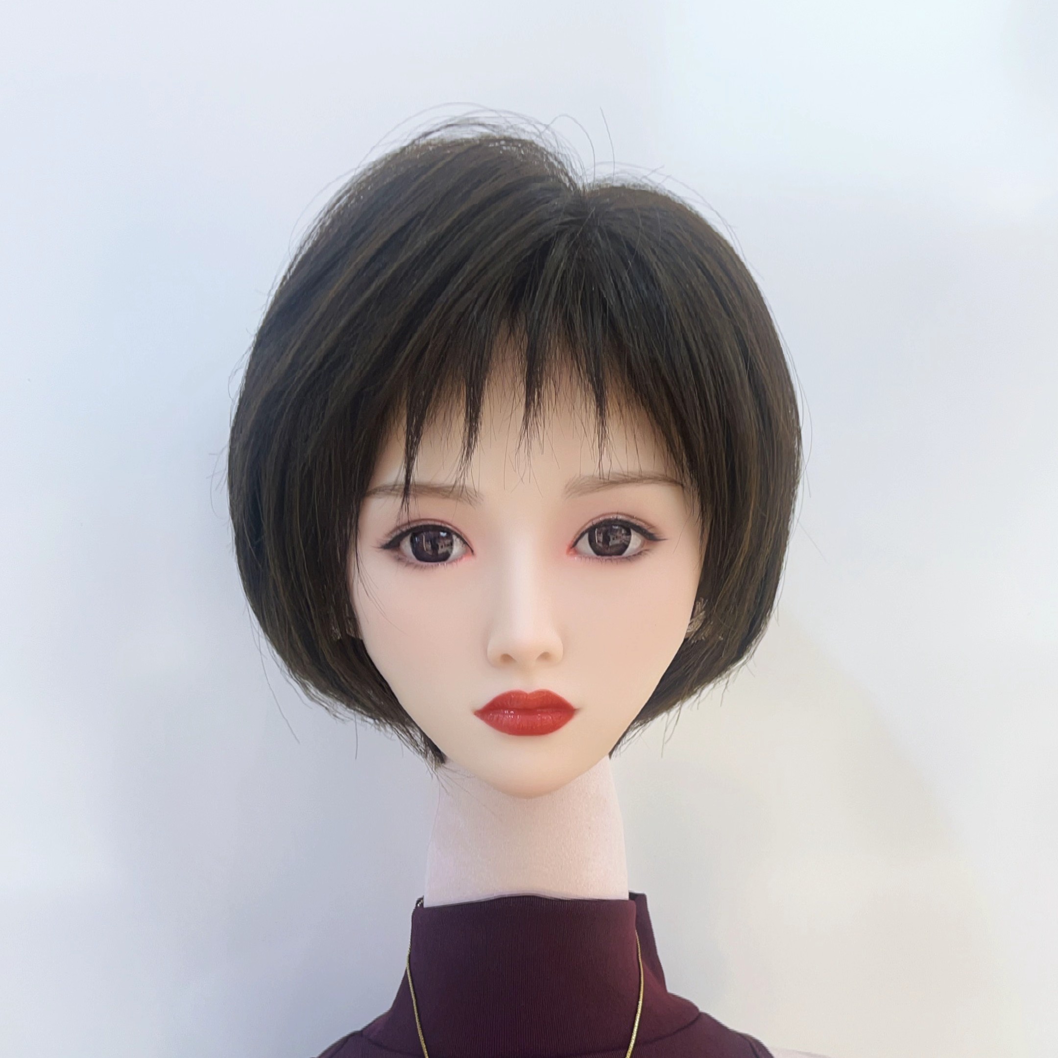 【可丽斯丁】线下八店同款 设计师精修 全手织波波头假发