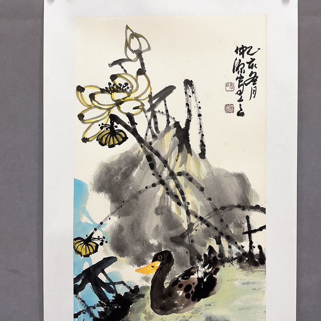 国画国画纯手绘作品请放心去藏