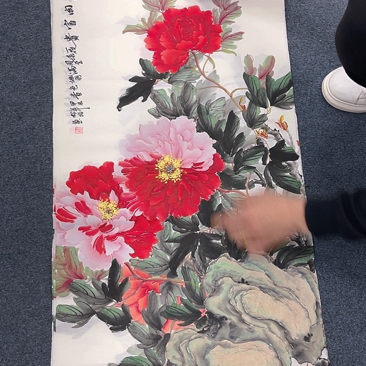 国画纯手绘字画宣纸