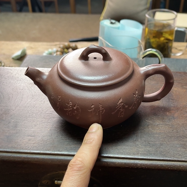 泥塑云飞浪卷定向闪购紫砂壶