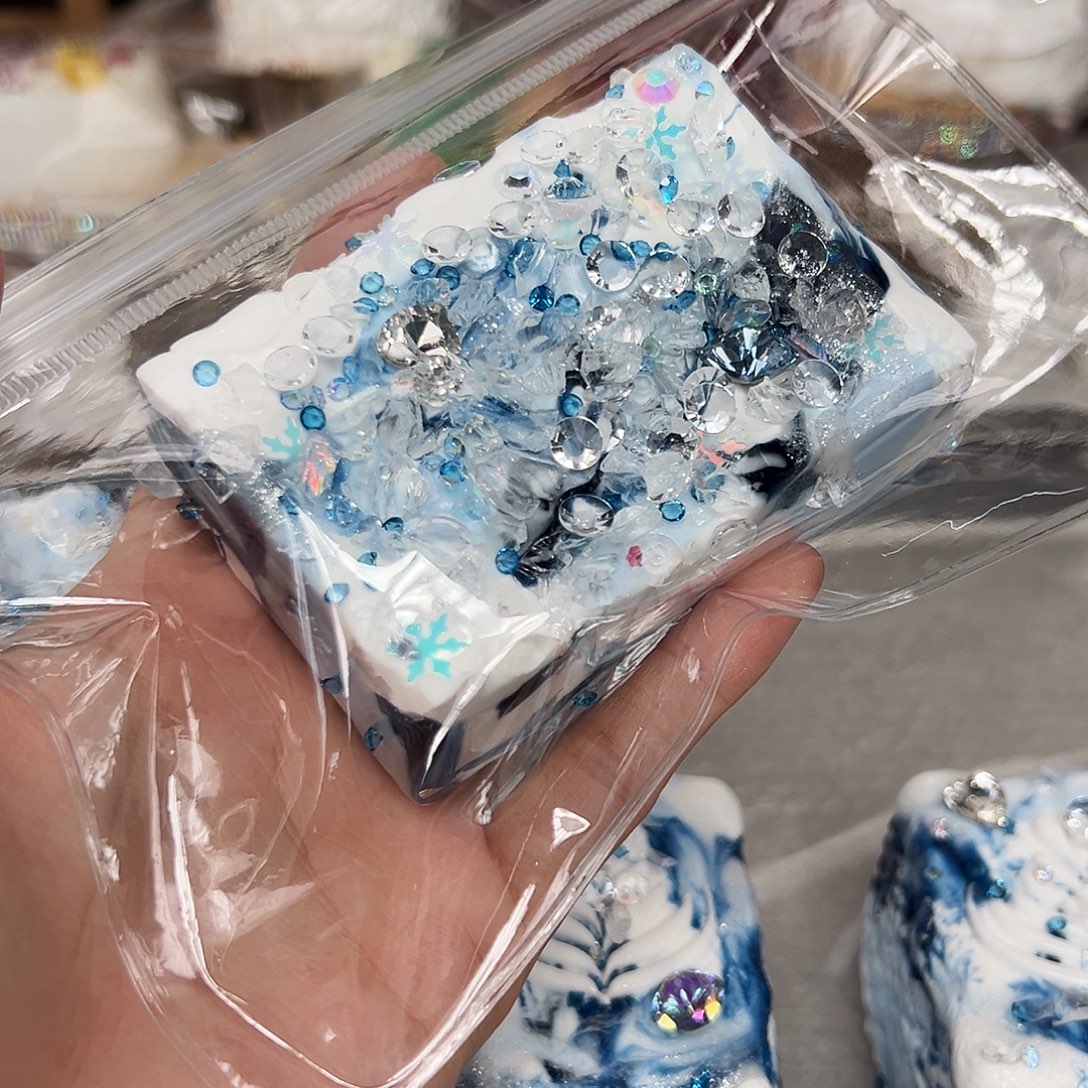 硅胶乳膏大雪奶砖170g