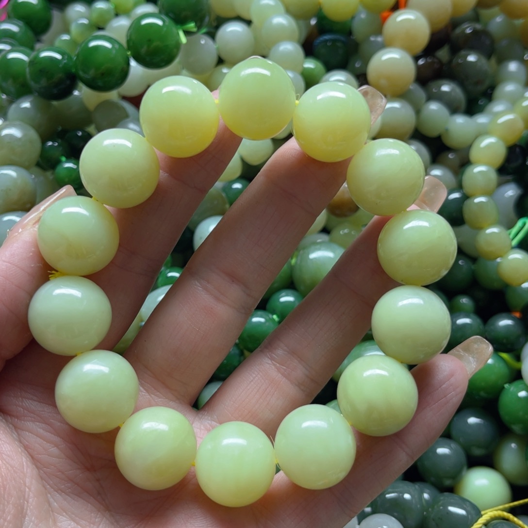 和田玉手链未镶嵌