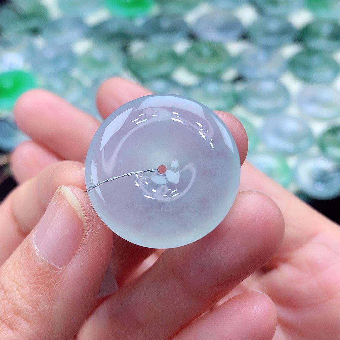 颈饰未镶嵌翡翠编号15-尺寸24.8/5.6