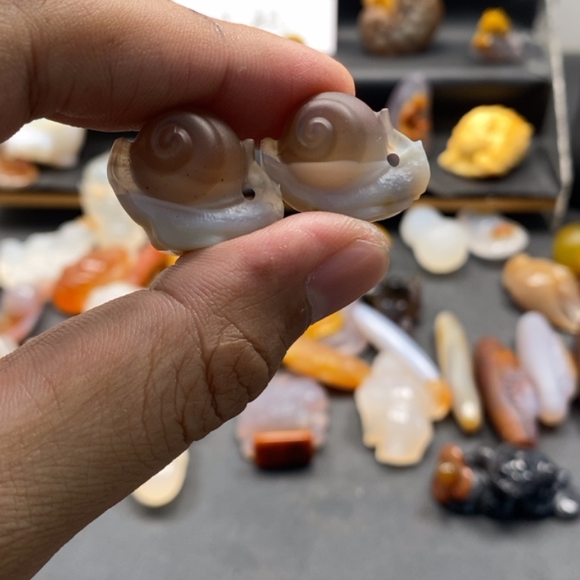 【闪购商品】玛瑙/玉髓颈饰未镶嵌非**可