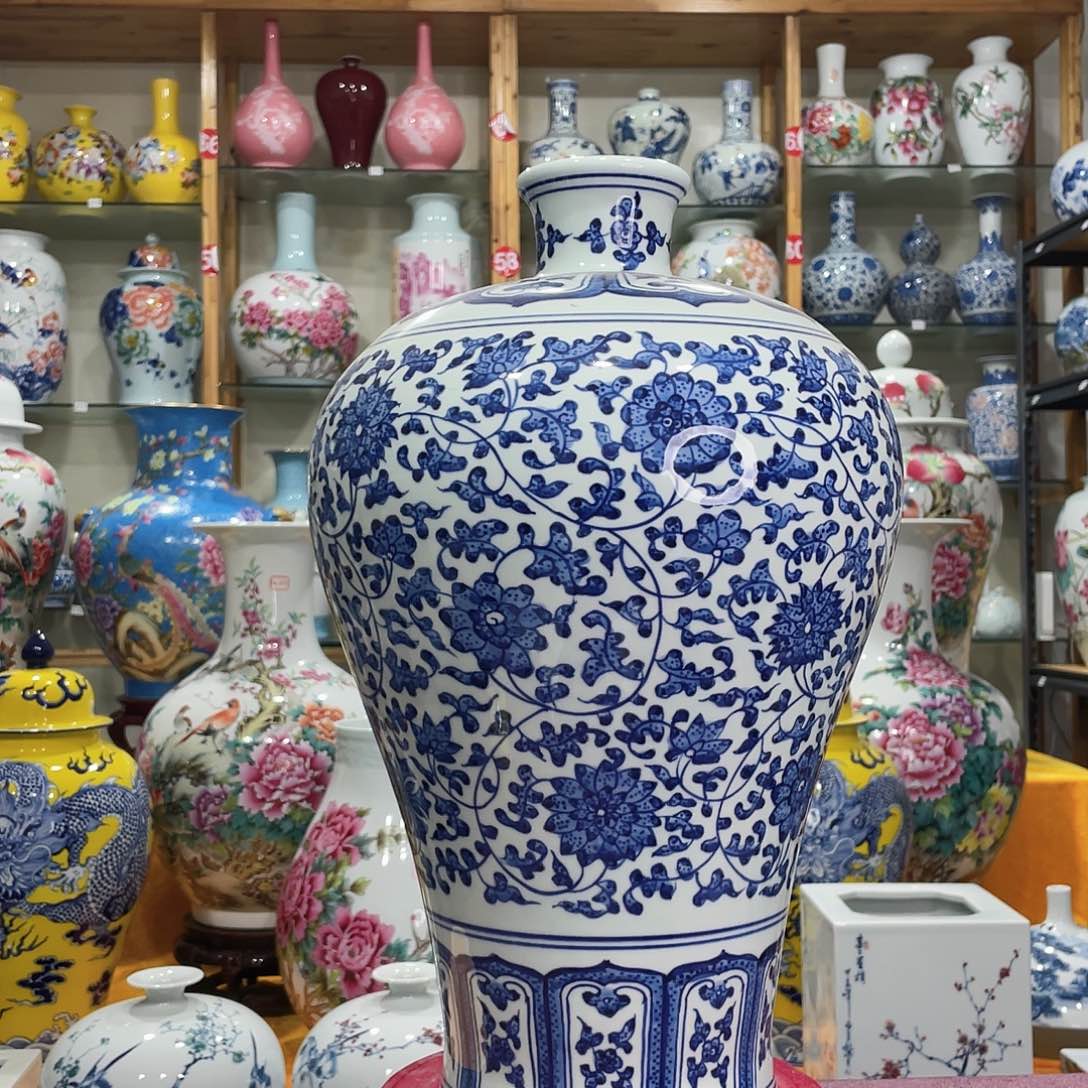 摆件开**益景德镇陶瓷艺术