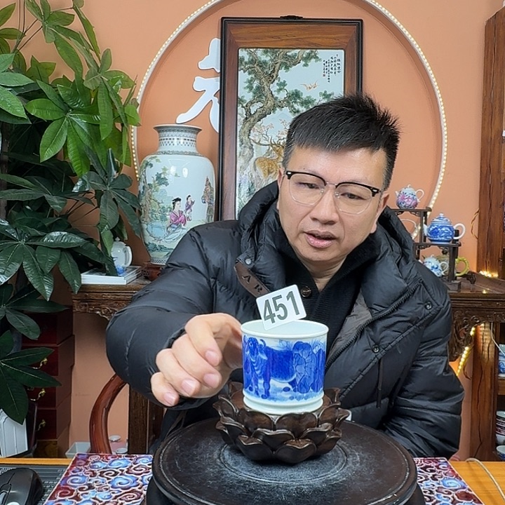 摆件陶景德镇陶瓷手工制作