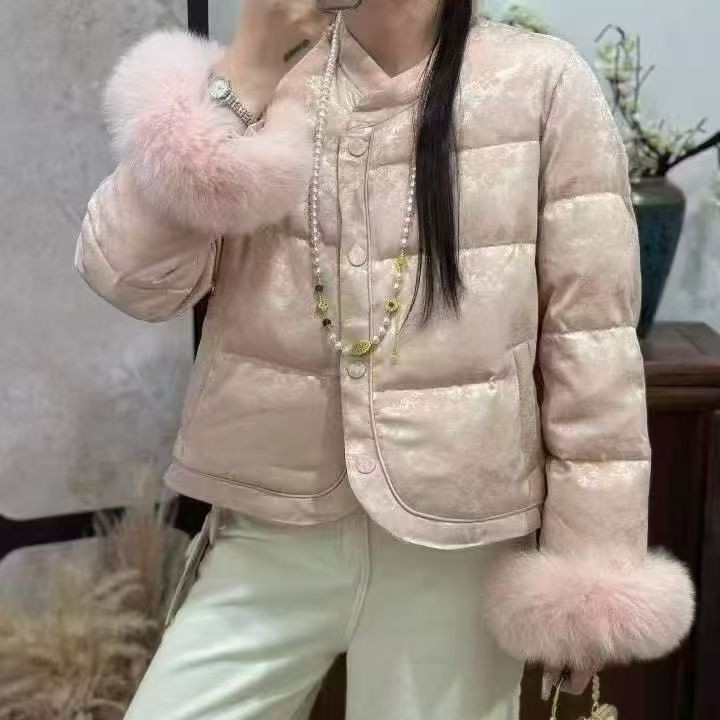 【婷姐家】846新中式国风阔太财阀千金名媛气质短外套