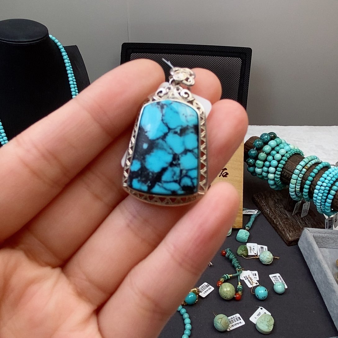 未镶嵌绿松石手链