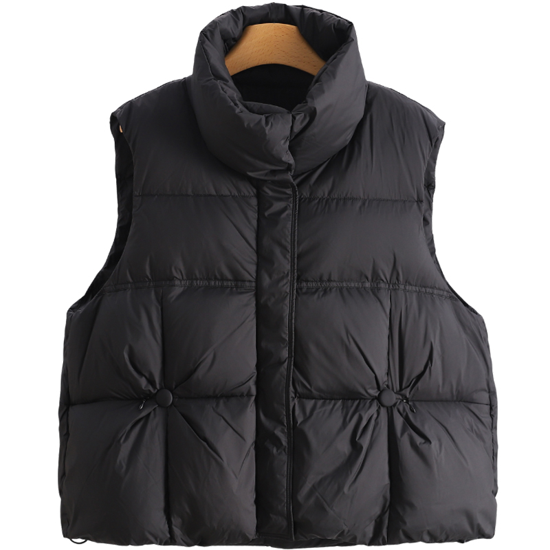 F7813-【M】通勤立领修身外穿羽绒服#XMF58H003