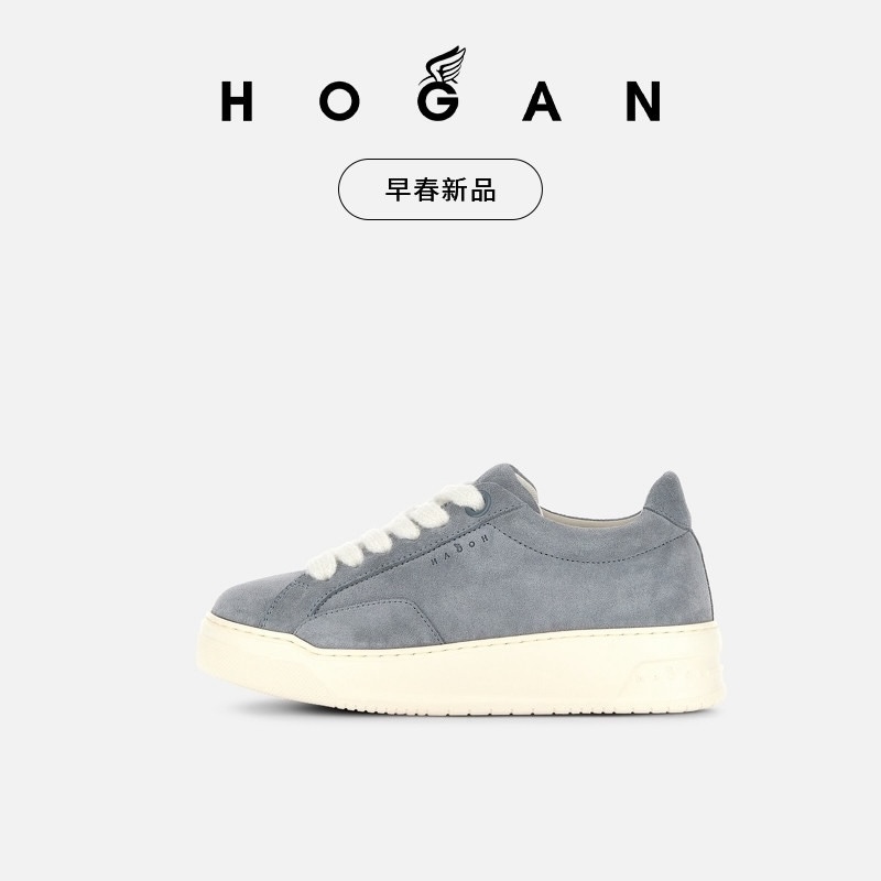 HOGAN女鞋2025早春新品Chamallow运动休闲鞋厚底鞋增高鞋