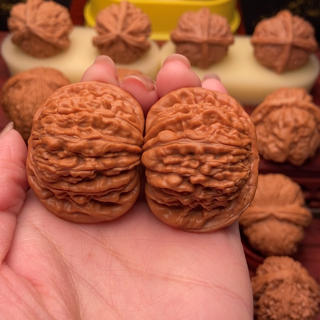 桃核把件平谷山地楼43