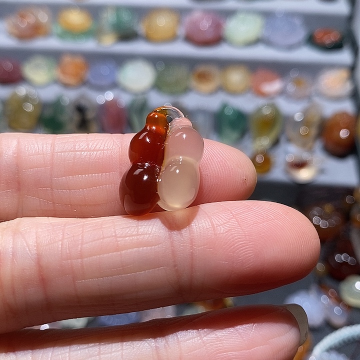 玛瑙/玉髓未镶嵌颈饰