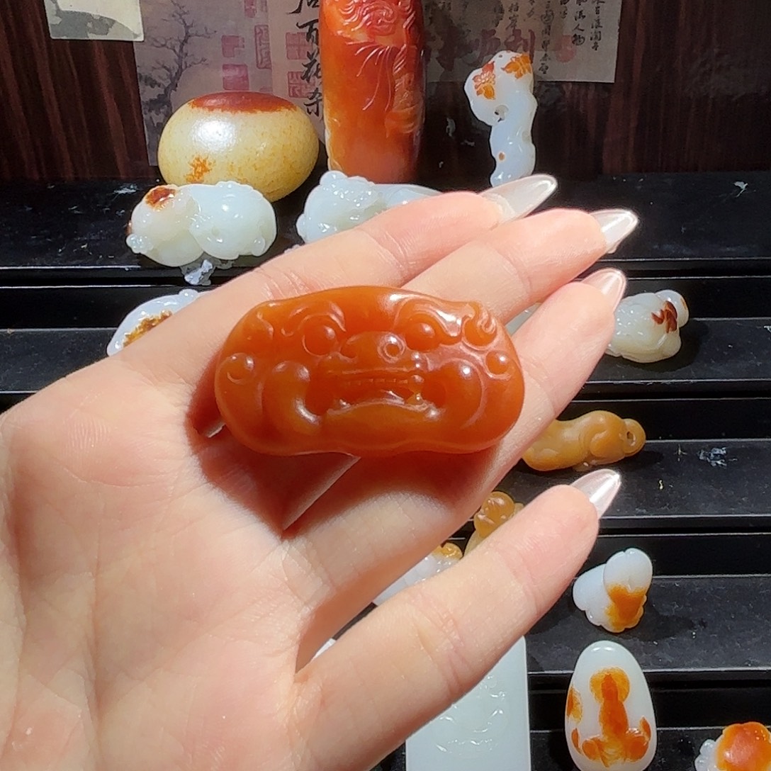 未镶嵌和田玉挂件