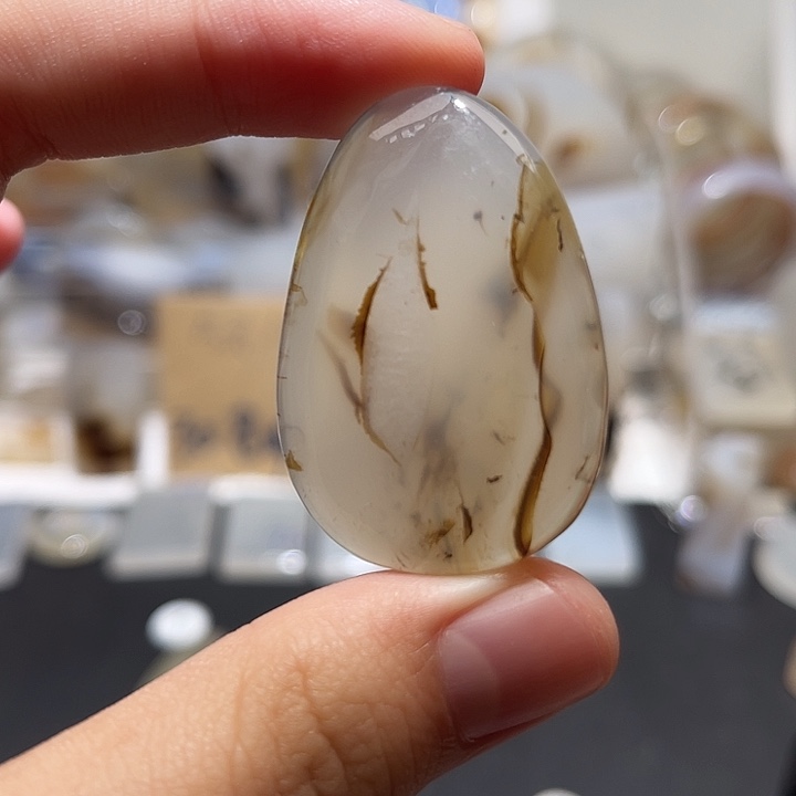 玛瑙/玉髓玉牌未镶嵌