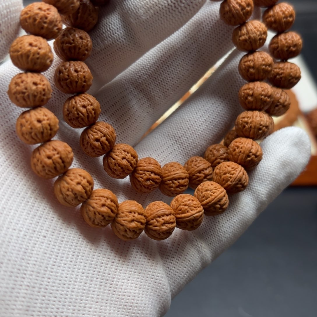 手串猴头核桃三棱