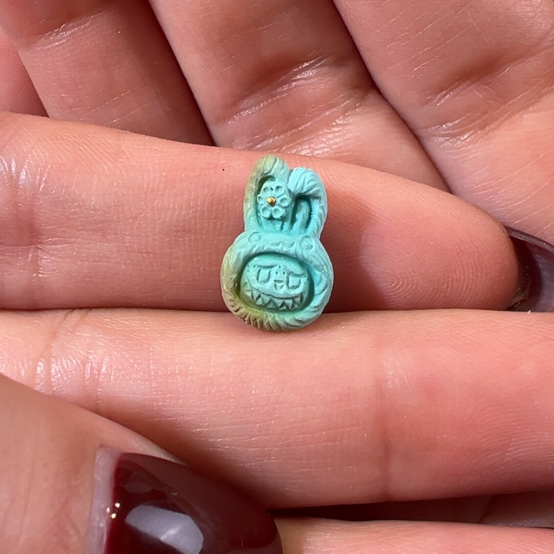 绿松石戒指未镶嵌配件