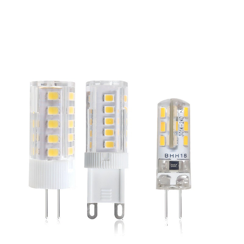 g4led灯珠5v超高亮3VG9插泡插脚卤素3W三色变光小灯泡5瓦USB