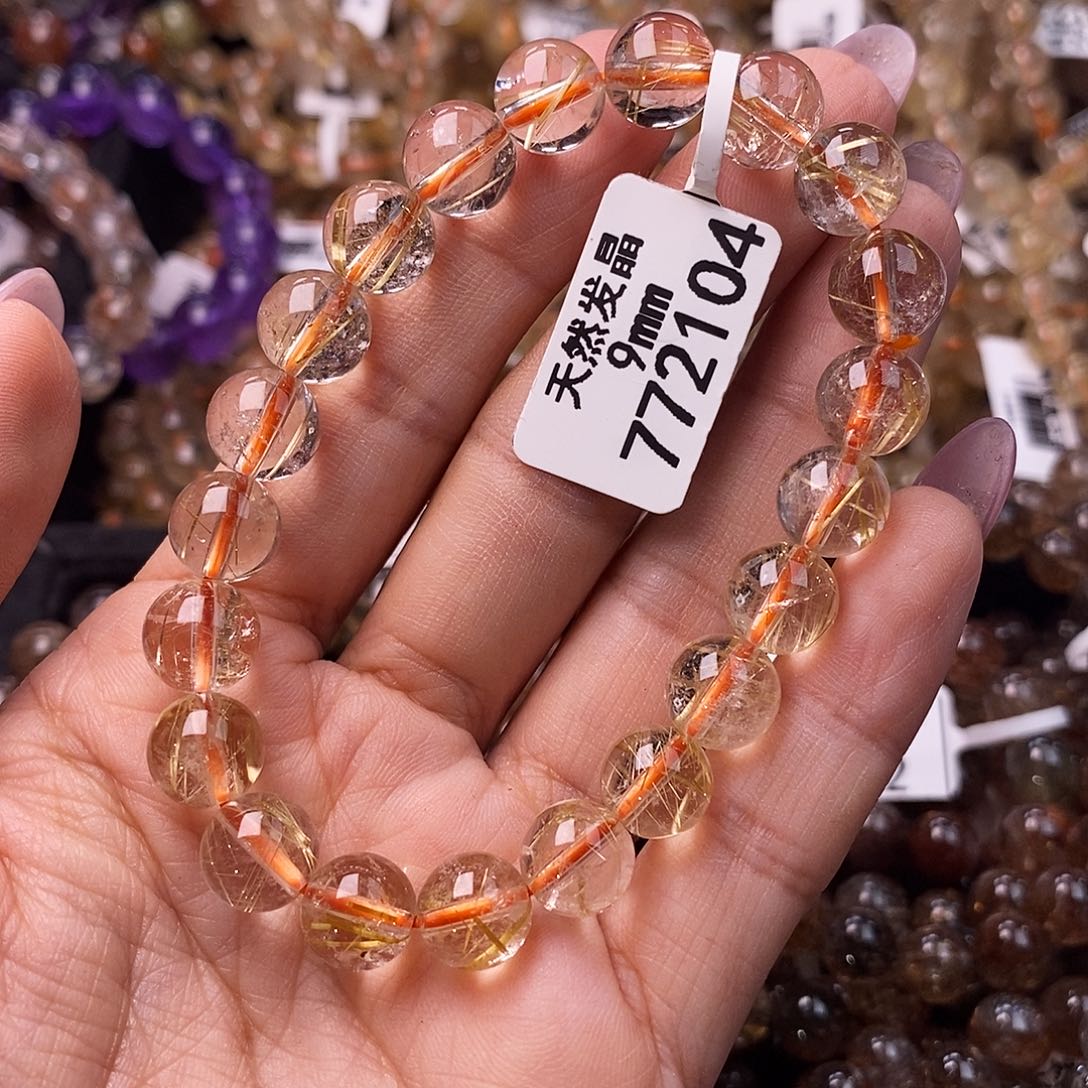 水晶手链未镶嵌水