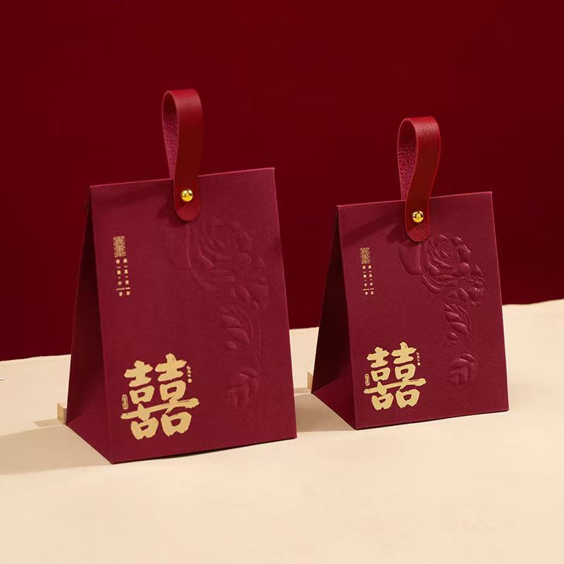 时尚大气款结婚订婚喜糖盒