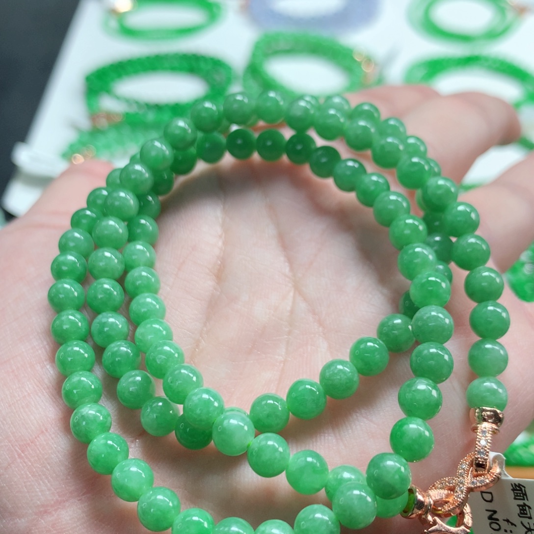 翡翠未镶嵌手链翡翠