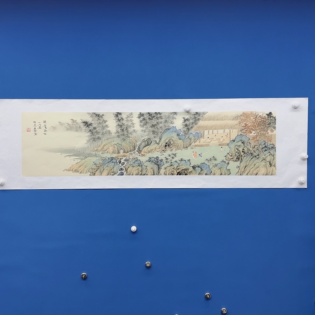 国画多次参加国内外大型