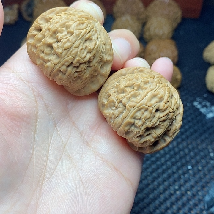 文玩核桃把件39白狮子