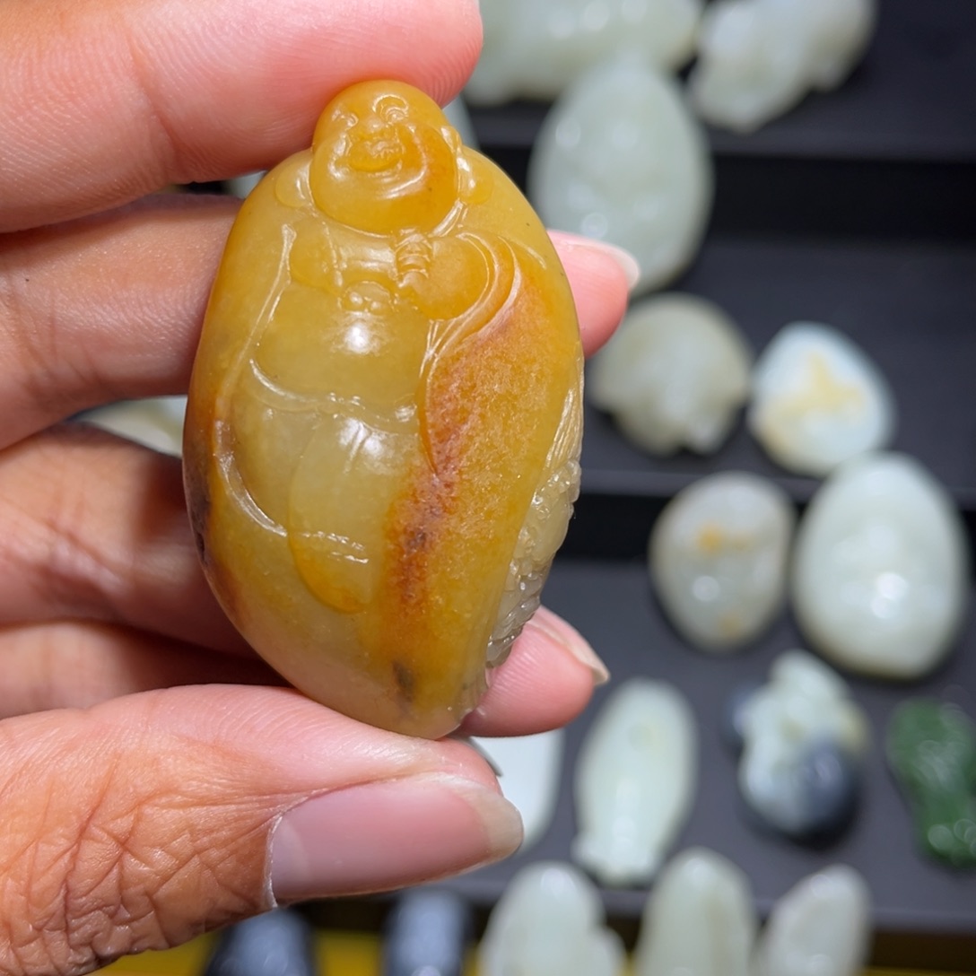 和田玉颈饰未镶嵌@***行