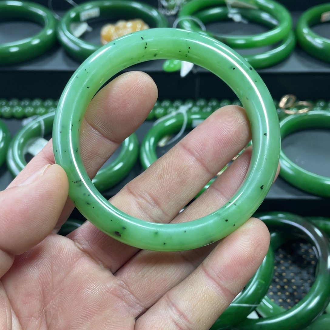 和田玉（碧玉）手镯未镶嵌?****?